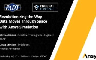 Ansys PADT FreeFall Aerospace Webinar