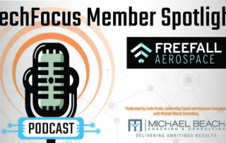 FreeFall Aerospace on TechFocus Podcast