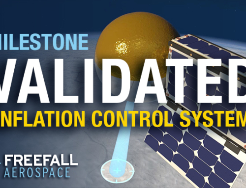 FreeFall Aerospace Inflation Control System Validated for Spaceflight